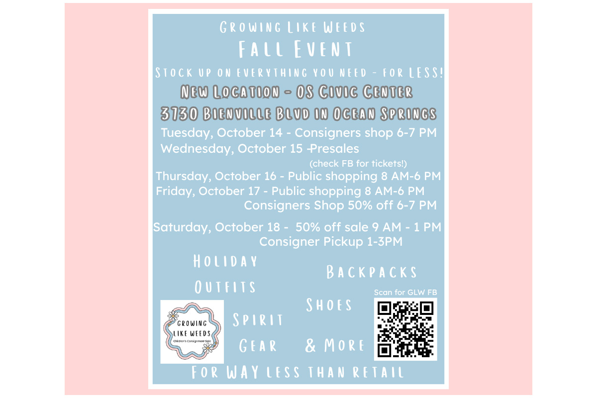 Growing Like Weeds Fall Event